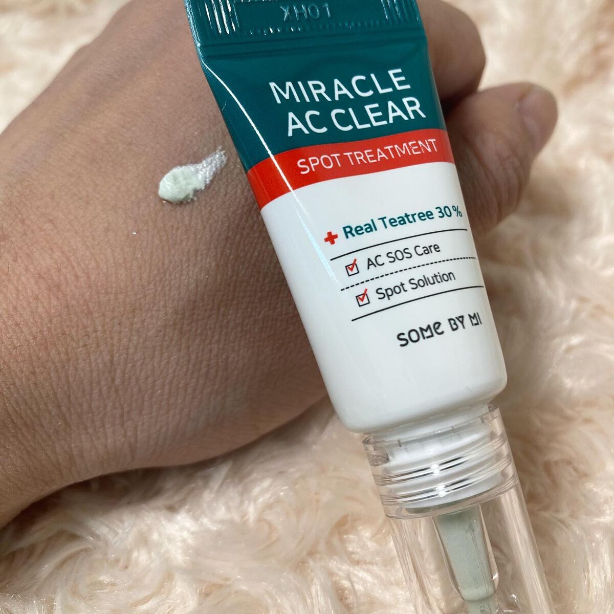 ミラクルアクネクリアスポットトリートメント/SOME BY MI/美容液を使ったクチコミ(2枚目)