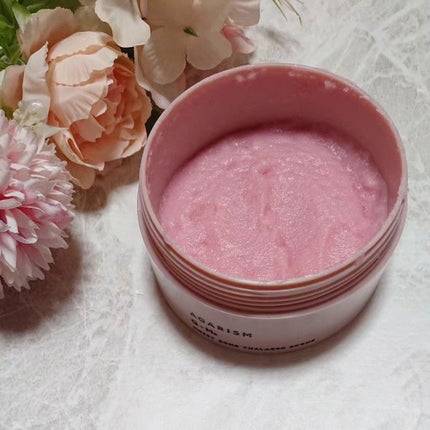 Q+Me スウィート ボム タラソ スクラブ/AGARISM/バスト・ヒップケアを使ったクチコミ(3枚目)