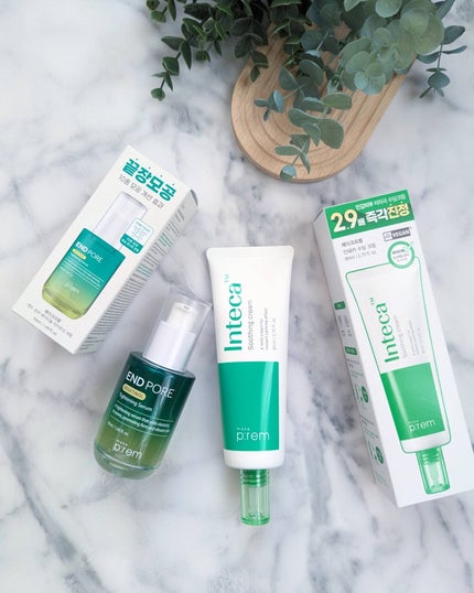 インテカ スージングクリーム/make prem/フェイスクリームを使ったクチコミ(1枚目)