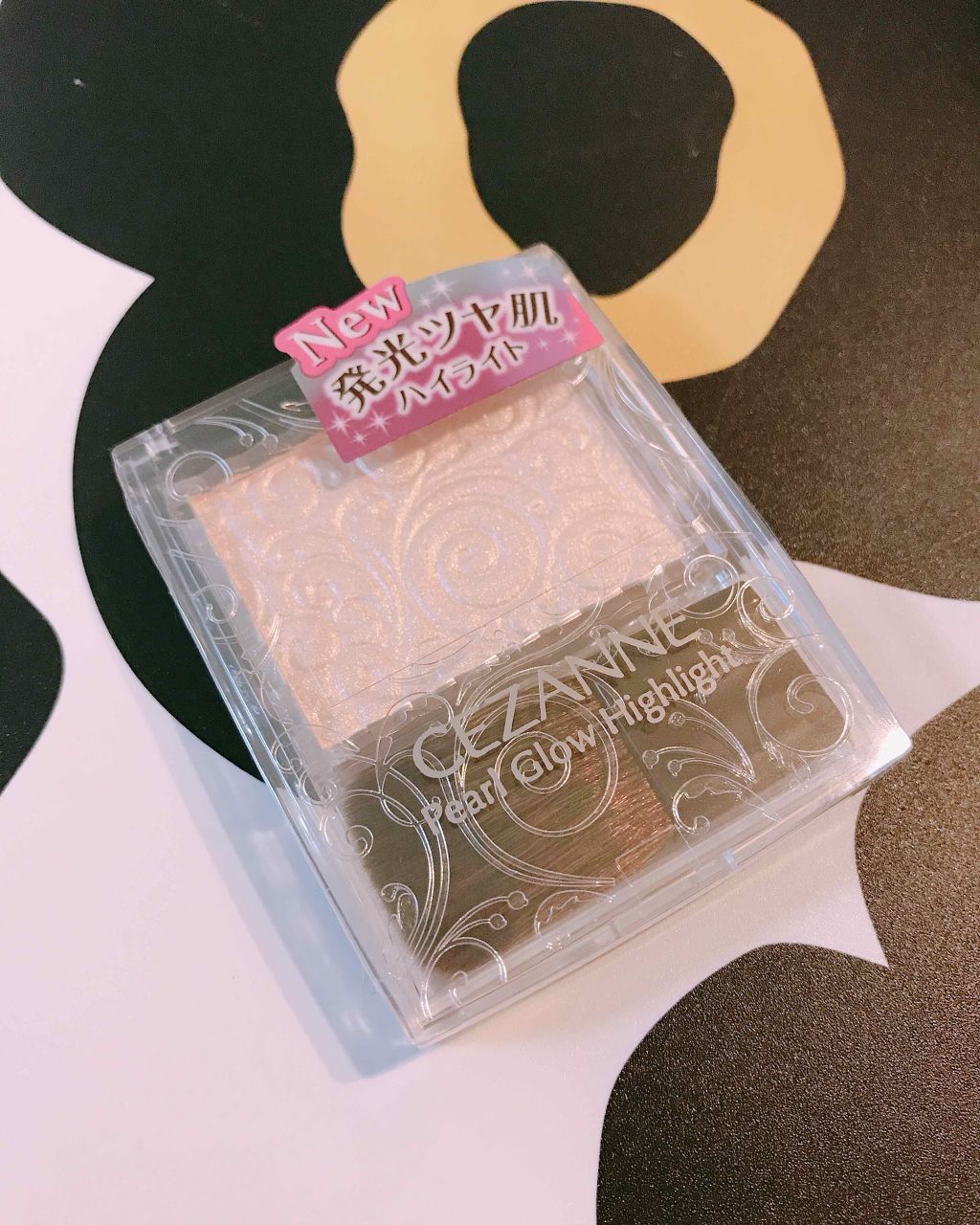 パールグロウハイライト/CEZANNE/パウダーハイライトを使ったクチコミ(1枚目)