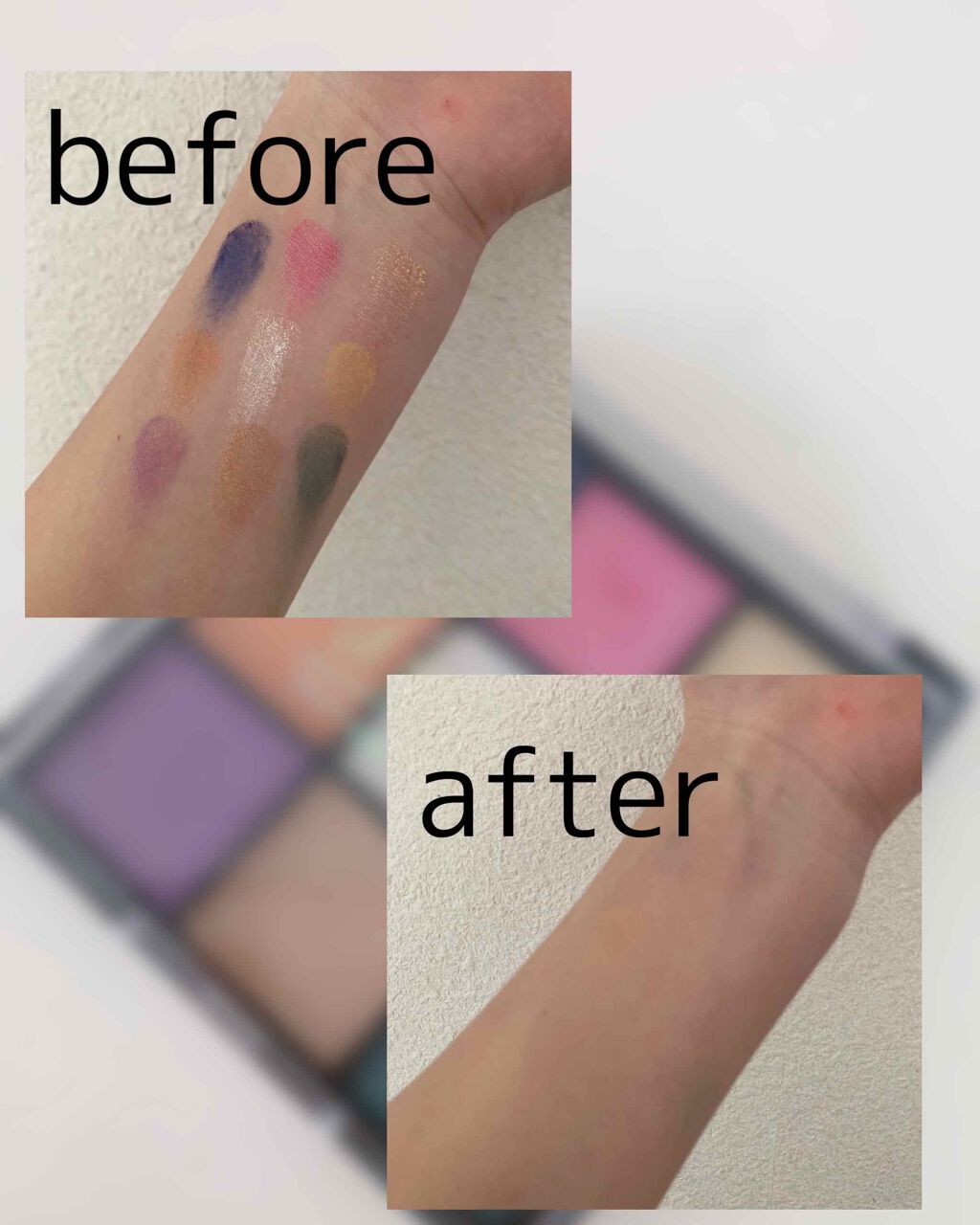 UR GLAM BLOOMING EYE COLOR PALETTE/U R GLAM/アイシャドウパレットを使ったクチコミ(4枚目)