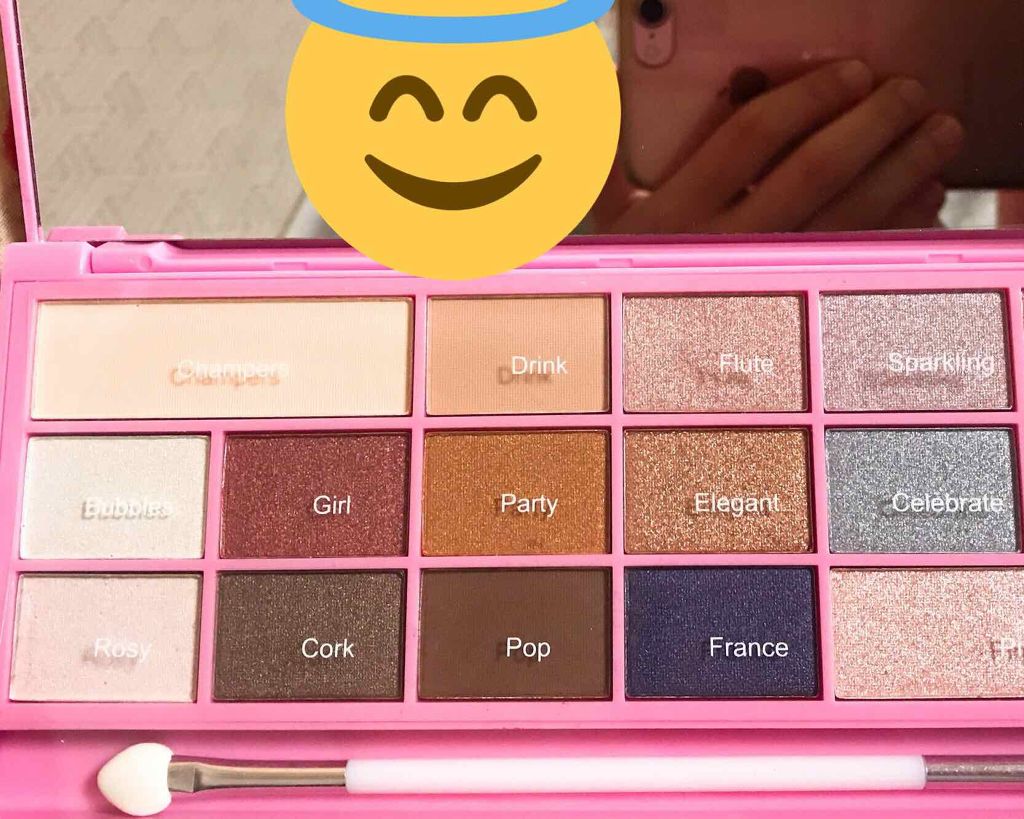 アイラブチョコレート/MAKEUP REVOLUTION/アイシャドウパレットを使ったクチコミ(1枚目)