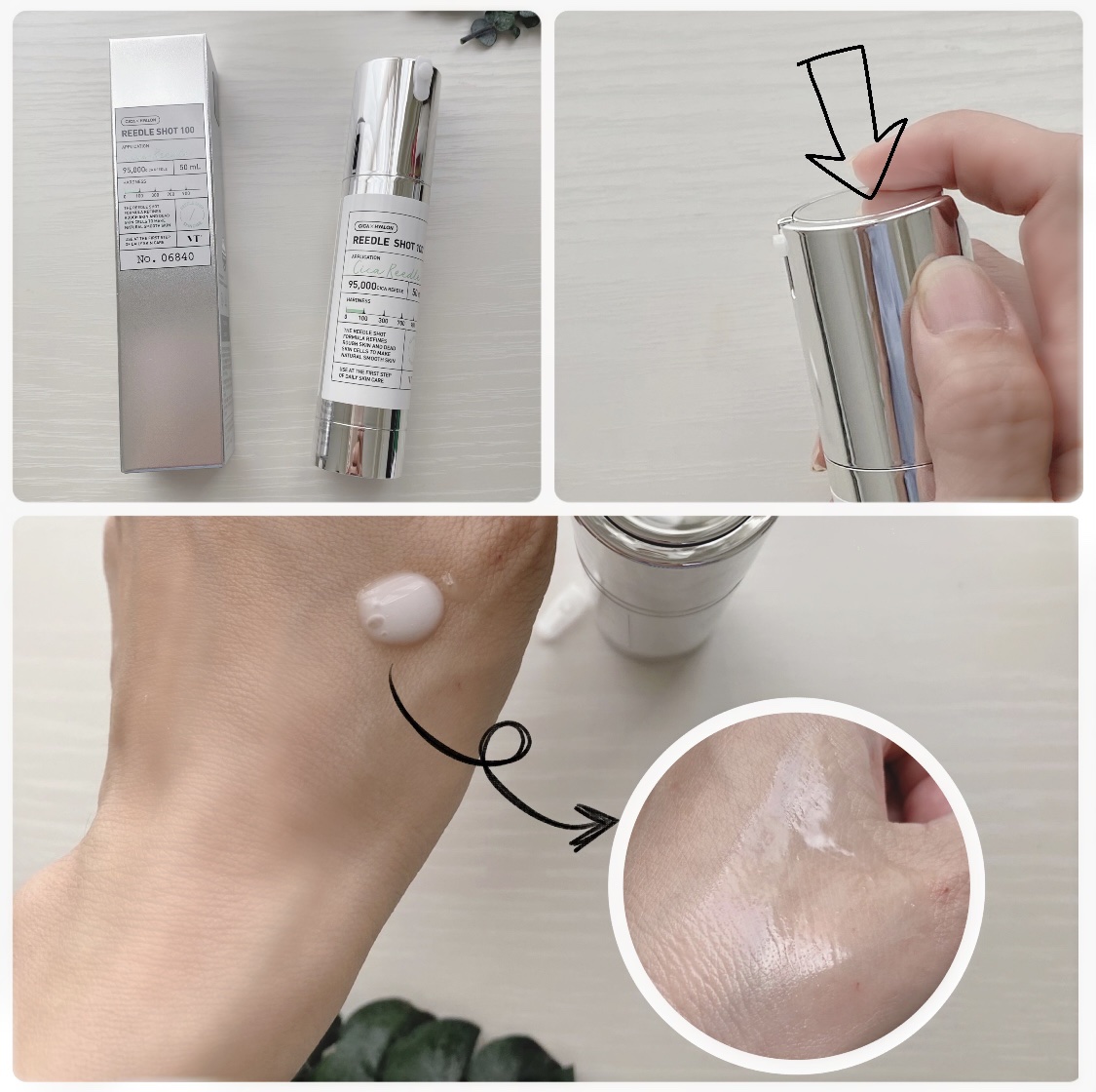 CICA クリーム/VT/フェイスクリームを使ったクチコミ（2枚目）