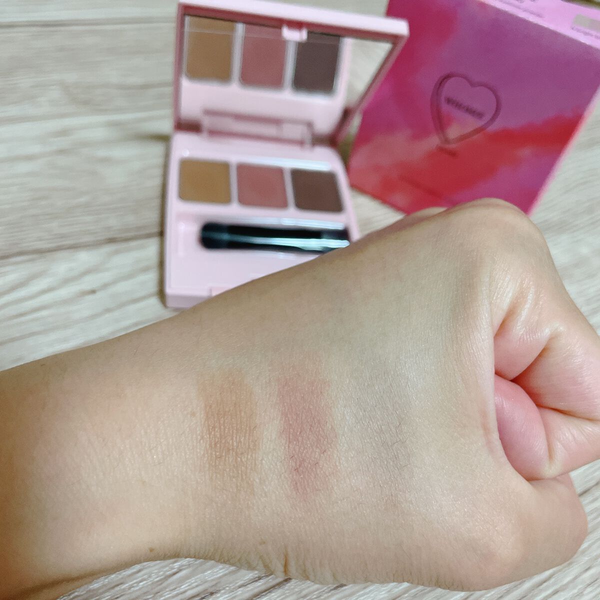 フーミー アイブロウパウダー/WHOMEE/パウダーアイブロウを使ったクチコミ(4枚目)