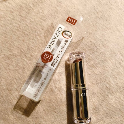 ラスティンググロスリップ/CEZANNE/口紅を使ったクチコミ(1枚目)