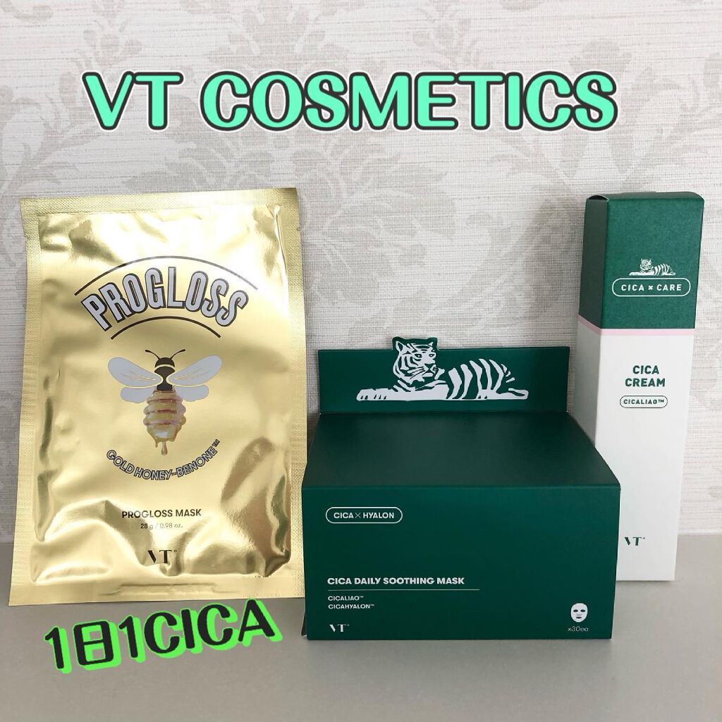 CICA クリーム/VT/フェイスクリームを使ったクチコミ(1枚目)