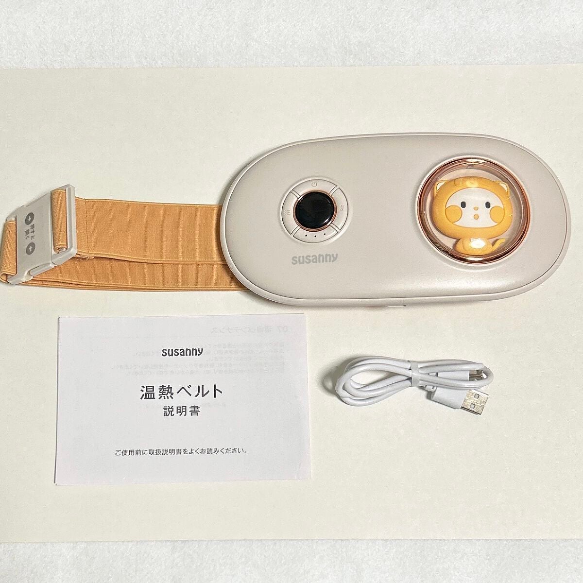 温熱ベルト/susanny/ボディケア美容家電を使ったクチコミ(2枚目)