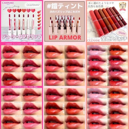 ウォータリーティントリップ/CEZANNE/リップティントを使ったクチコミ(9枚目)