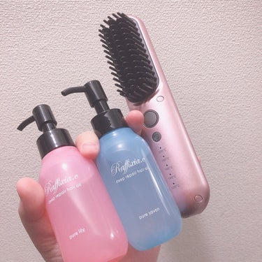 「ヘアメイクはモチベーション」
.
.
○Raffixia.c
コードレスブラシ&ヘアオイル
.
楽天市場で発売中
8800円
.
ヘアオイルの香りは2種類！
ピュアサボン/ピュアリリー
.
〈使用感〉