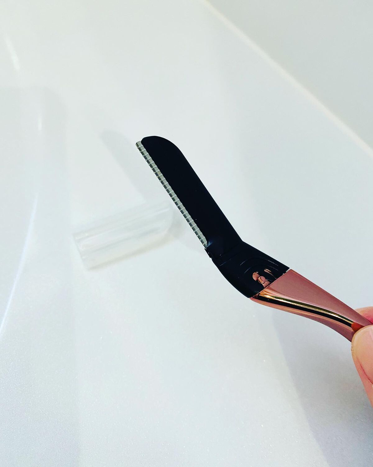 サロンプラス トーンアップ フェイススムーサー ホルダー（刃付き）/サロンプラス/シェーバーを使ったクチコミ（3枚目）