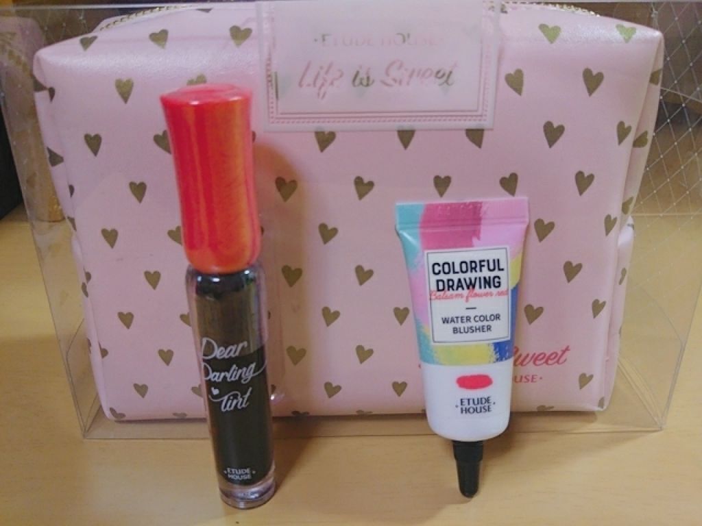 ディアダーリン ウォータージェルティント/ETUDE/リップティントを使ったクチコミ（1枚目）