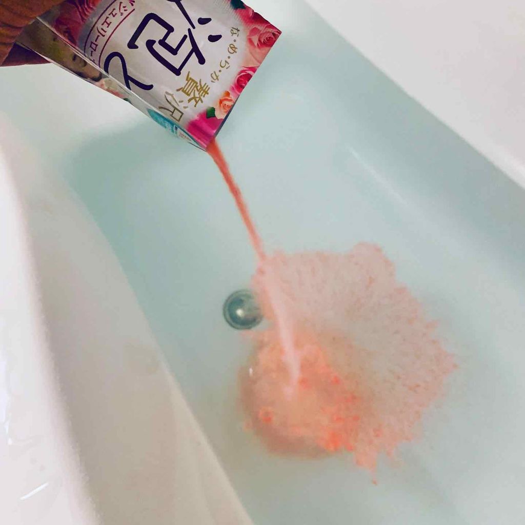 贅沢泡とろ 入浴料 ジュエリーローズの香り/お湯物語/保湿系入浴剤を使ったクチコミ（3枚目）