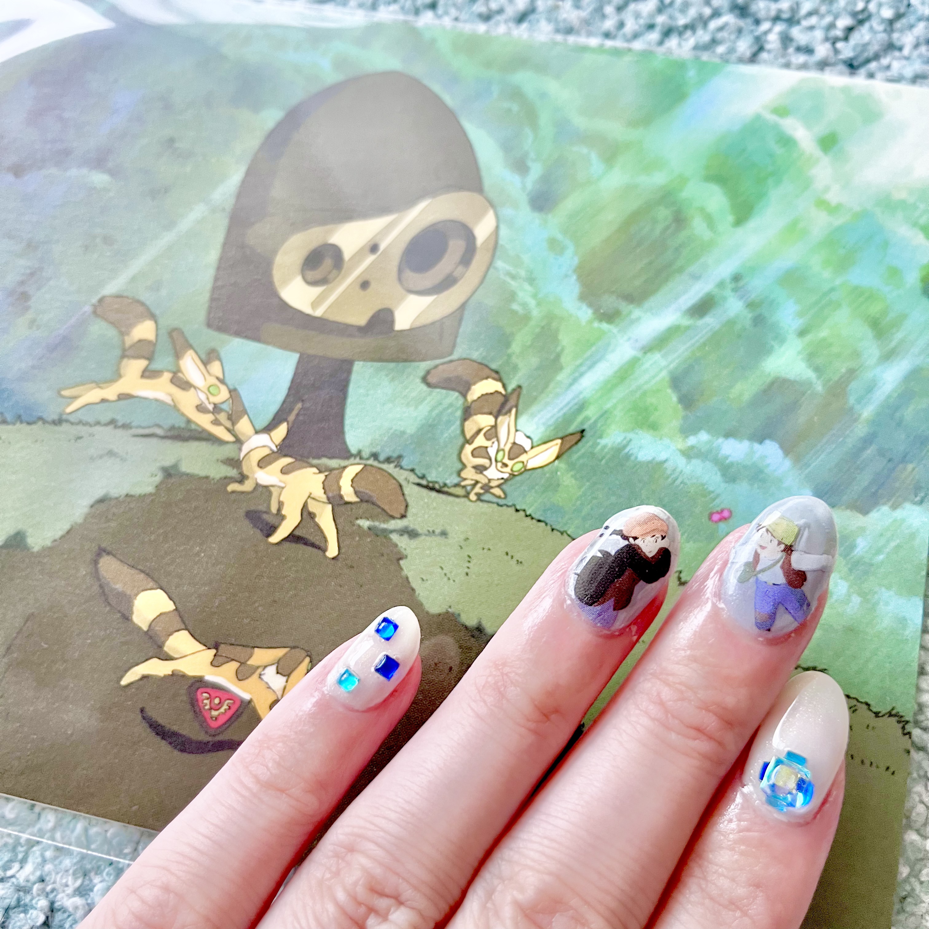 ジェルネイル（ライト対応）/セリア/ジェルネイルを使ったクチコミ（1枚目）