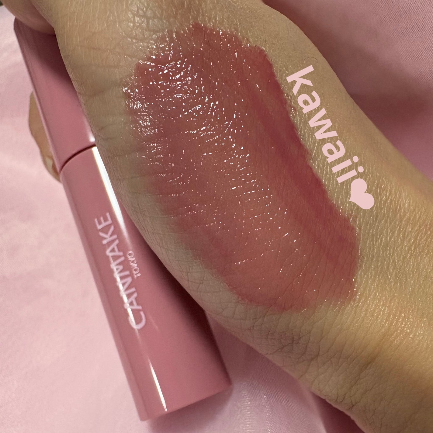 グラスティントシロップ/キャンメイク/リップティントを使ったクチコミ(2枚目)