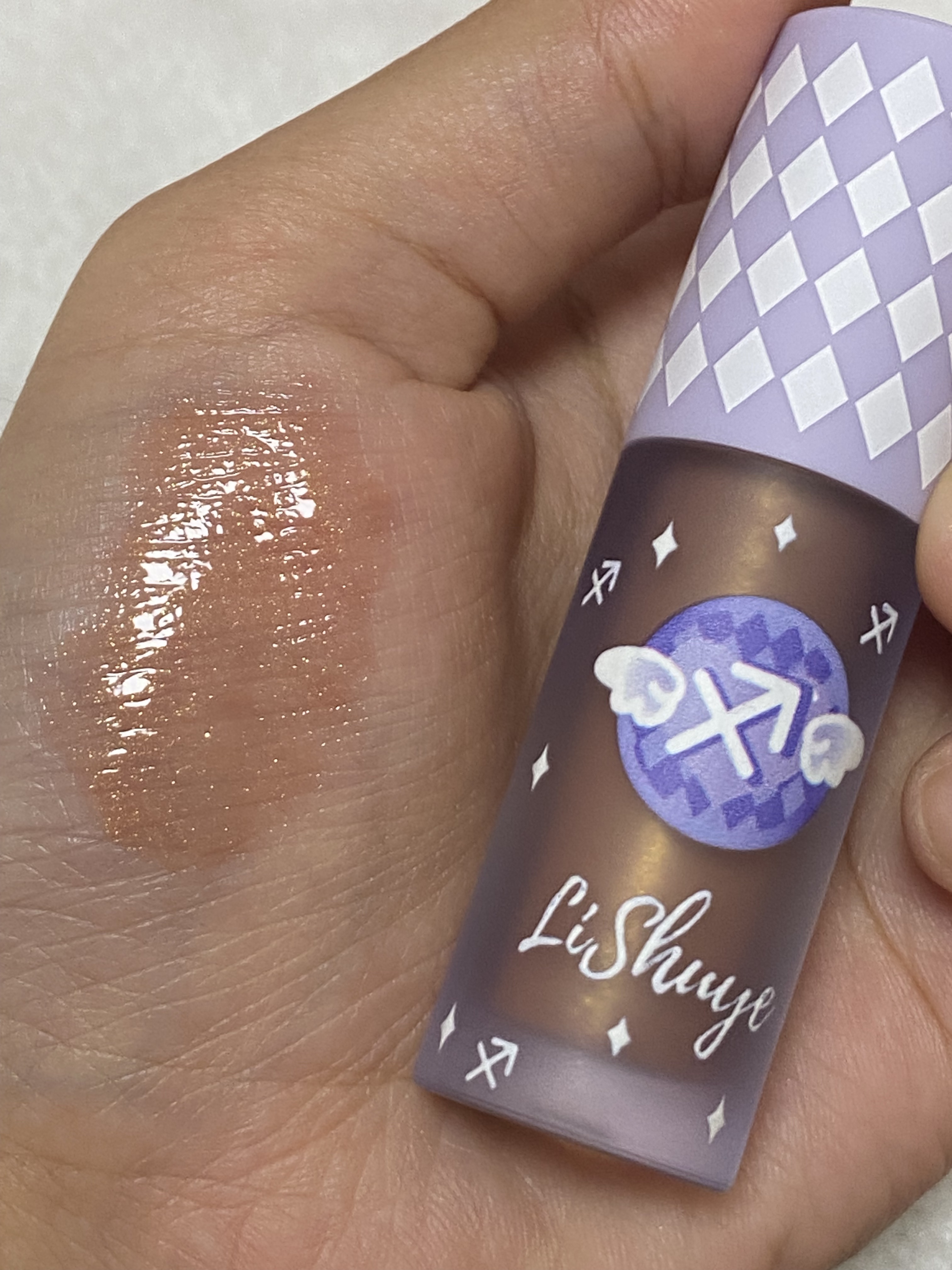 12星座リップグロス/Lishu/リップグロスを使ったクチコミ（3枚目）