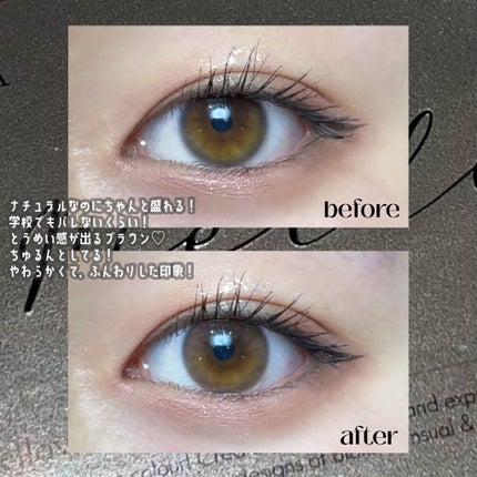 メローズ(Mellows)/OLOLA/カラーコンタクトレンズを使ったクチコミ(4枚目)