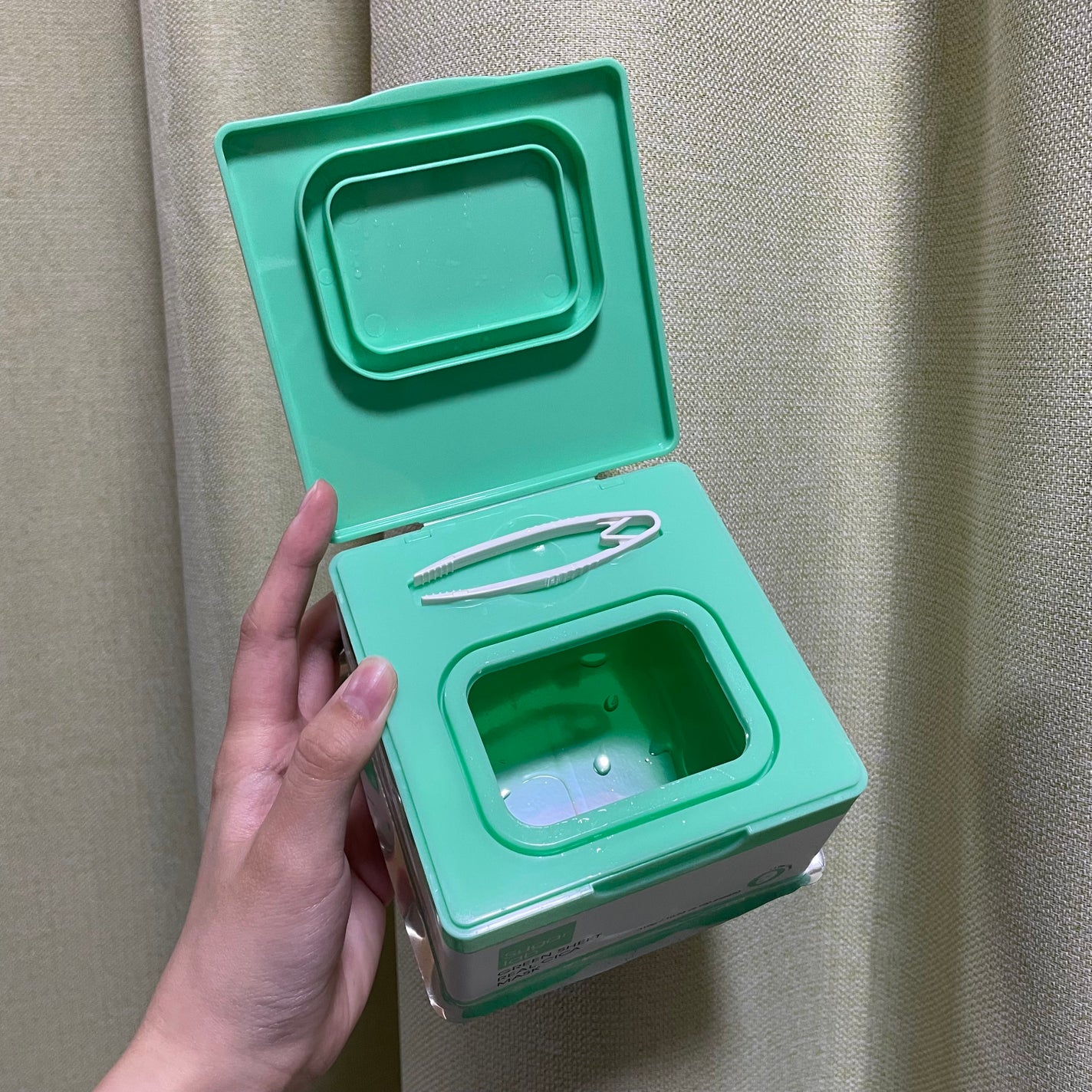 リアルシカ グリーンシート デイリーマスク/Sugar Lab/シートマスク・パックを使ったクチコミ(3枚目)