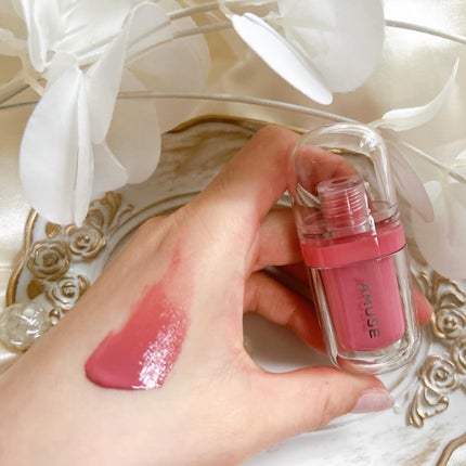 ジェルフィットティント/AMUSE/リップティントを使ったクチコミ(7枚目)