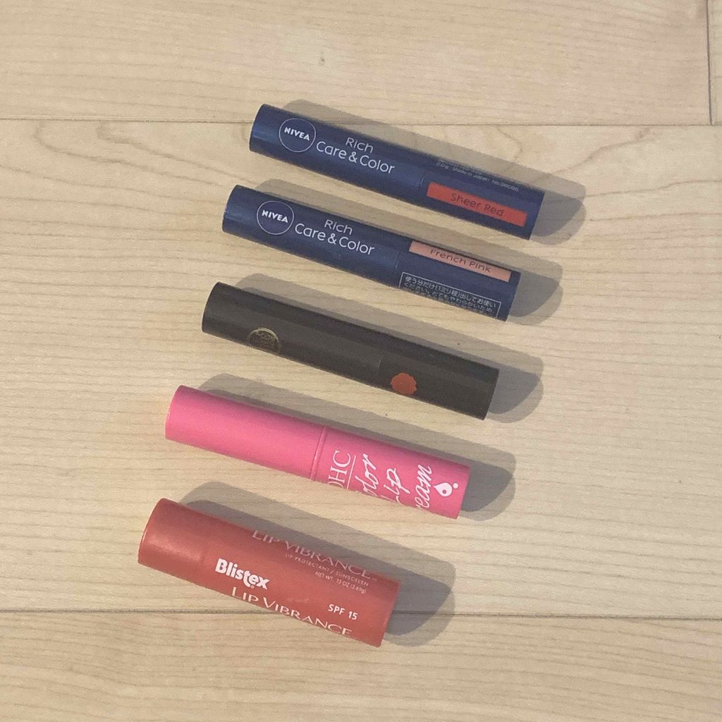 ニベア リッチケア＆カラーリップ/ニベア/リップクリームを使ったクチコミ（2枚目）