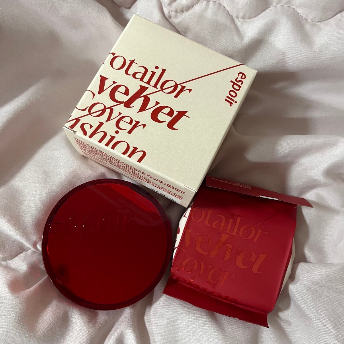 プロテーラービーベルベットカバークッション/espoir/クッションファンデーションを使ったクチコミ(2枚目)