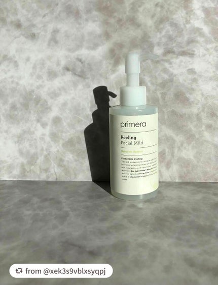フェイシャルマイルドピーリング/primera/ピーリングを使ったクチコミ(1枚目)