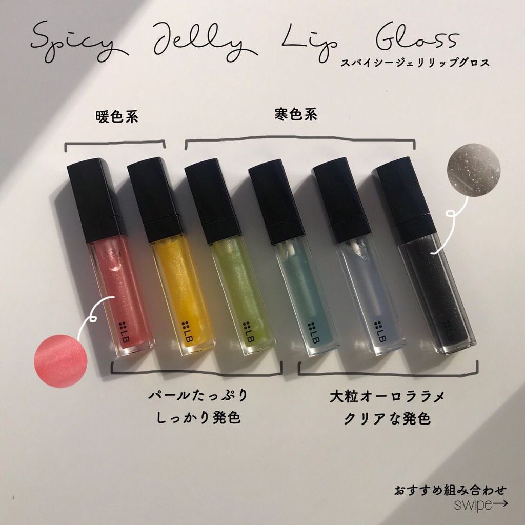 スパイシージェリーリップグロス/LB/リップグロスを使ったクチコミ(1枚目)