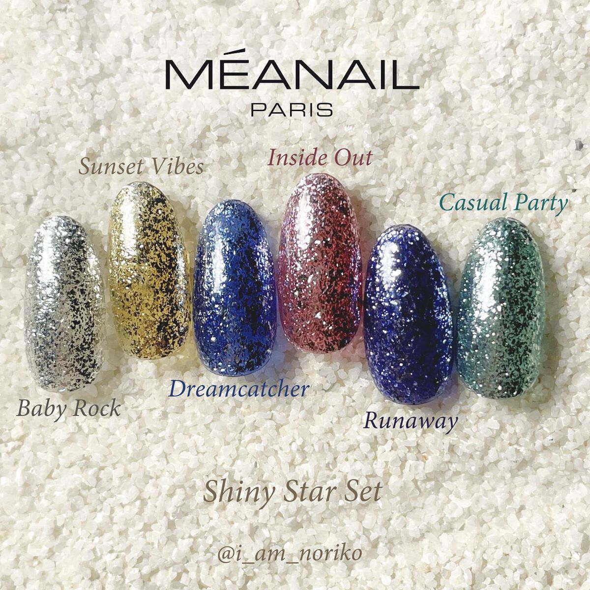 ジェルネイル6色セット/meanail/ジェルネイルを使ったクチコミ(1枚目)