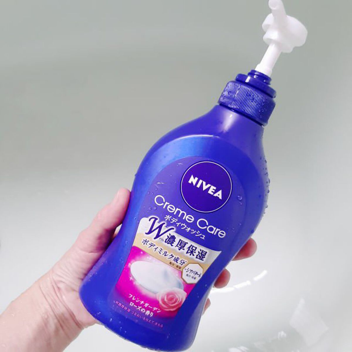 ニベア クリームケア ボディウォッシュ フレンチガーデンローズの香り/ニベア/ボディソープを使ったクチコミ(1枚目)
