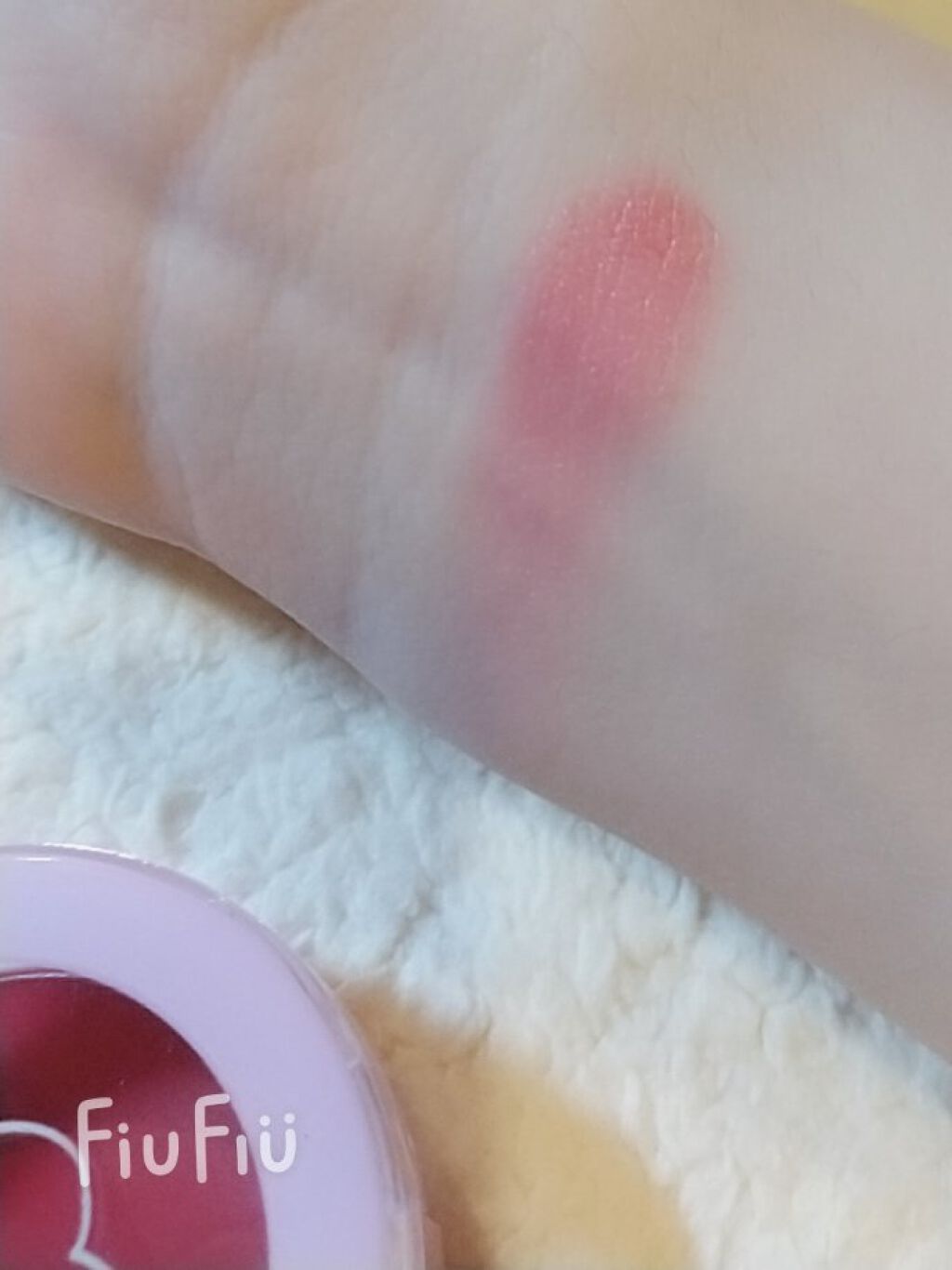 ダイソー×IT GIRL クリームチーク&リップ/DAISO/ジェル・クリームチークを使ったクチコミ(4枚目)