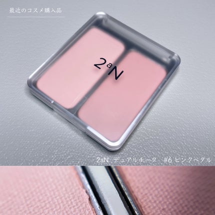 デュアルチーク/2aN/パウダーチークを使ったクチコミ(1枚目)