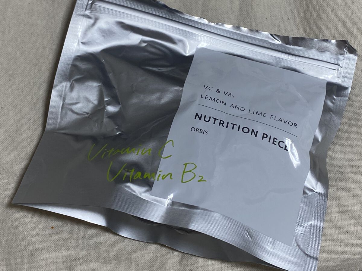 ニュートリションピース ビタミンC＆ビタミンB2/オルビス/美容サプリメントを使ったクチコミ（1枚目）