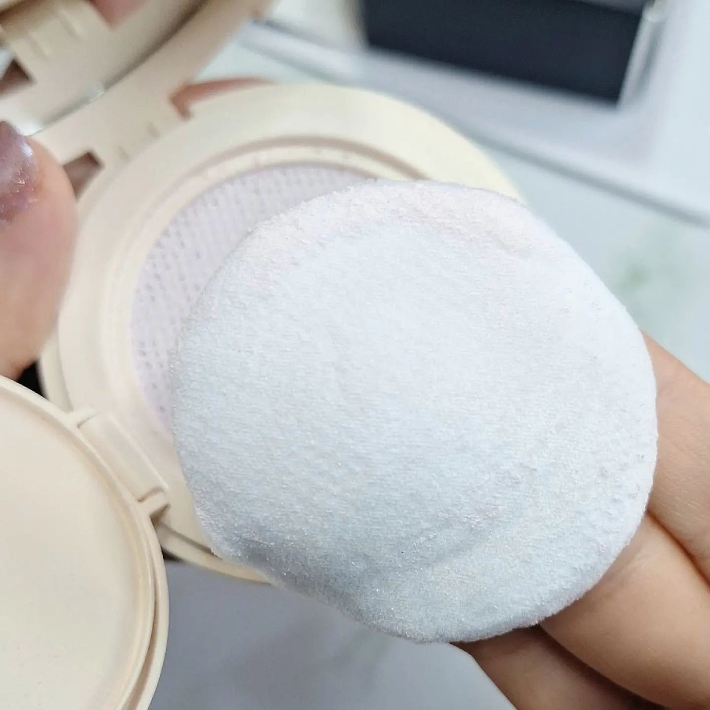 ディオールスキン フォーエヴァー クッション パウダー/Dior/ルースパウダーを使ったクチコミ(7枚目)