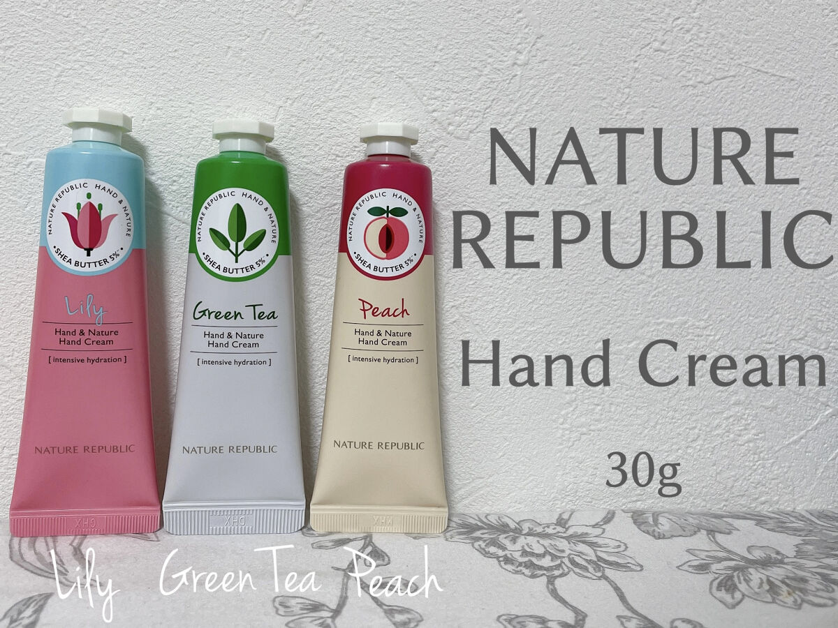 ハンドアンドネイチャーハンドクリーム ACACIA/ネイチャーリパブリック/ハンドクリームを使ったクチコミ（1枚目）