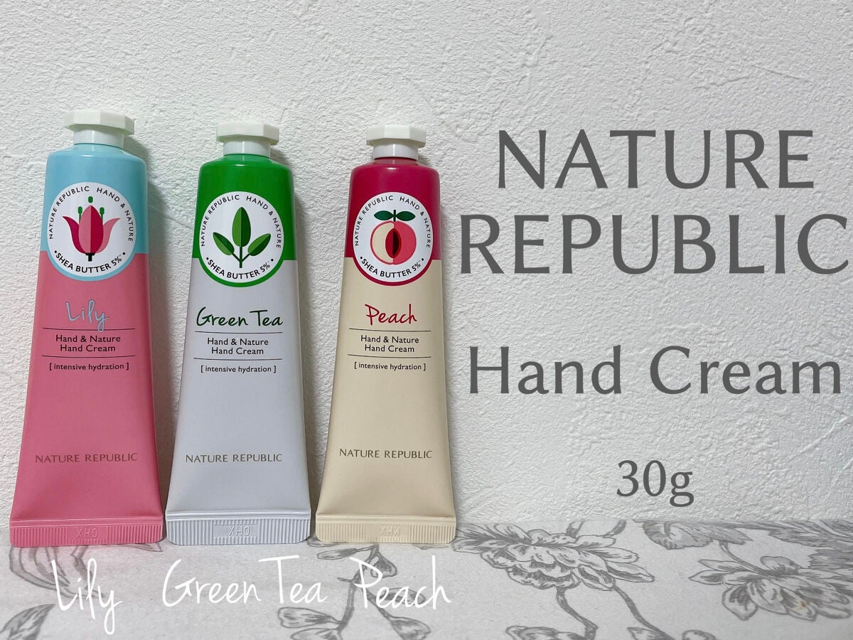 ハンドアンドネイチャーハンドクリーム ACACIA/ネイチャーリパブリック/ハンドクリームを使ったクチコミ(1枚目)