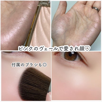 ハイライトチークブラシ/excel/メイクブラシを使ったクチコミ(5枚目)