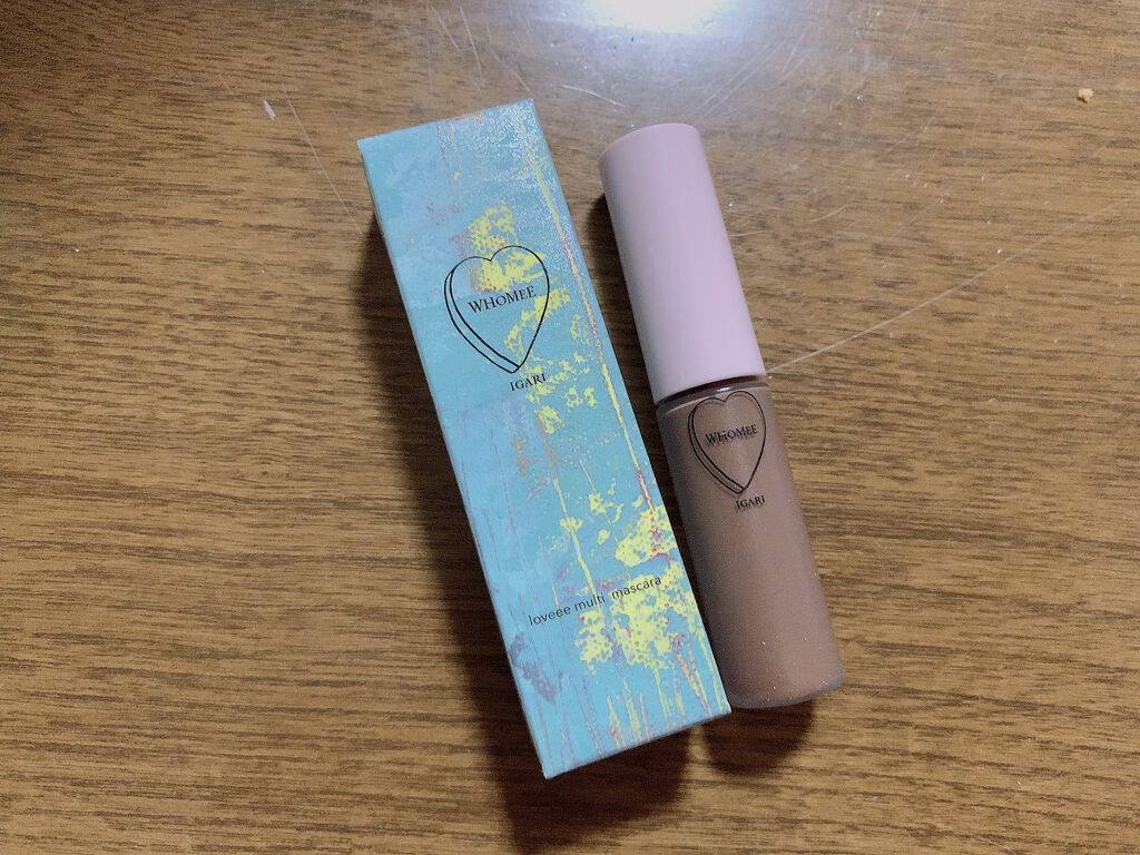 マルチマスカラ/WHOMEE/眉マスカラを使ったクチコミ（1枚目）