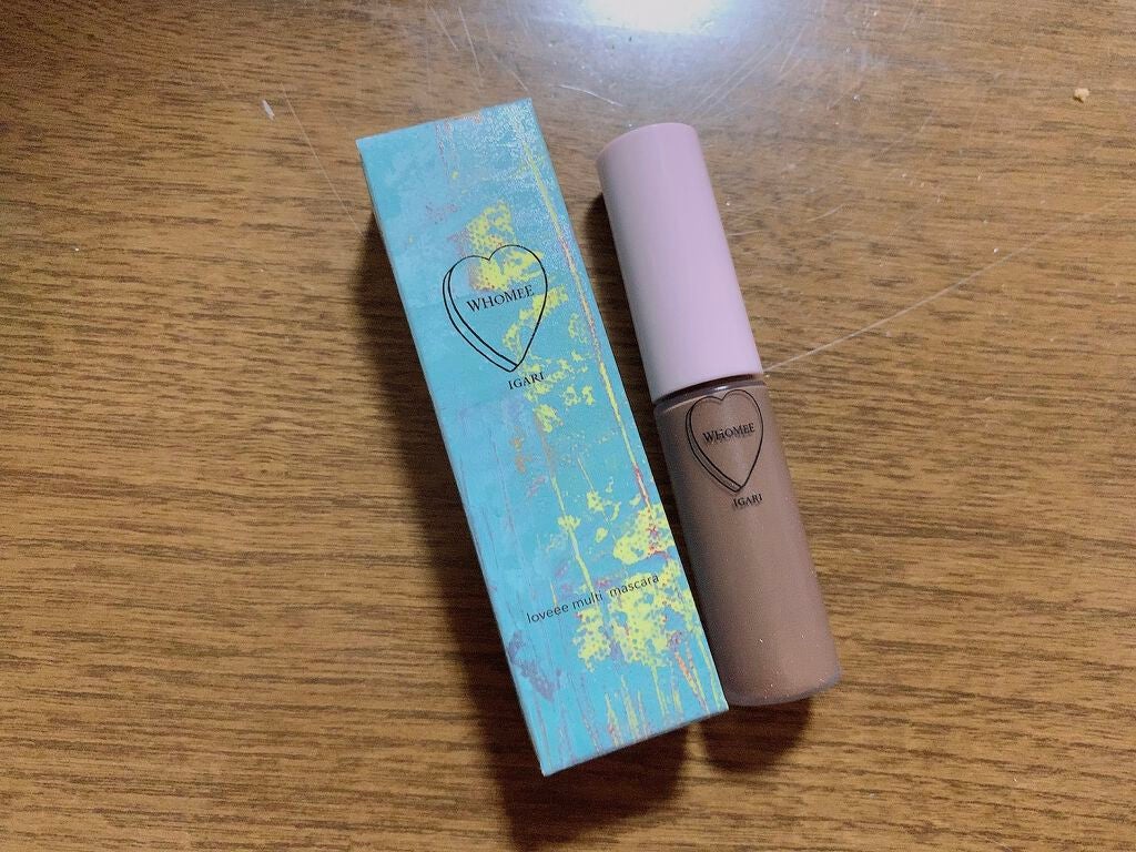 マルチマスカラ/WHOMEE/眉マスカラを使ったクチコミ(1枚目)