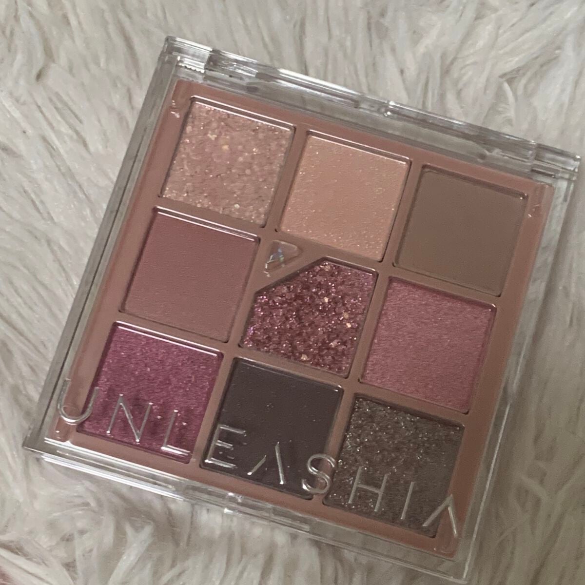 グリッターペディアアイパレット/unleashia/アイシャドウパレットを使ったクチコミ(1枚目)