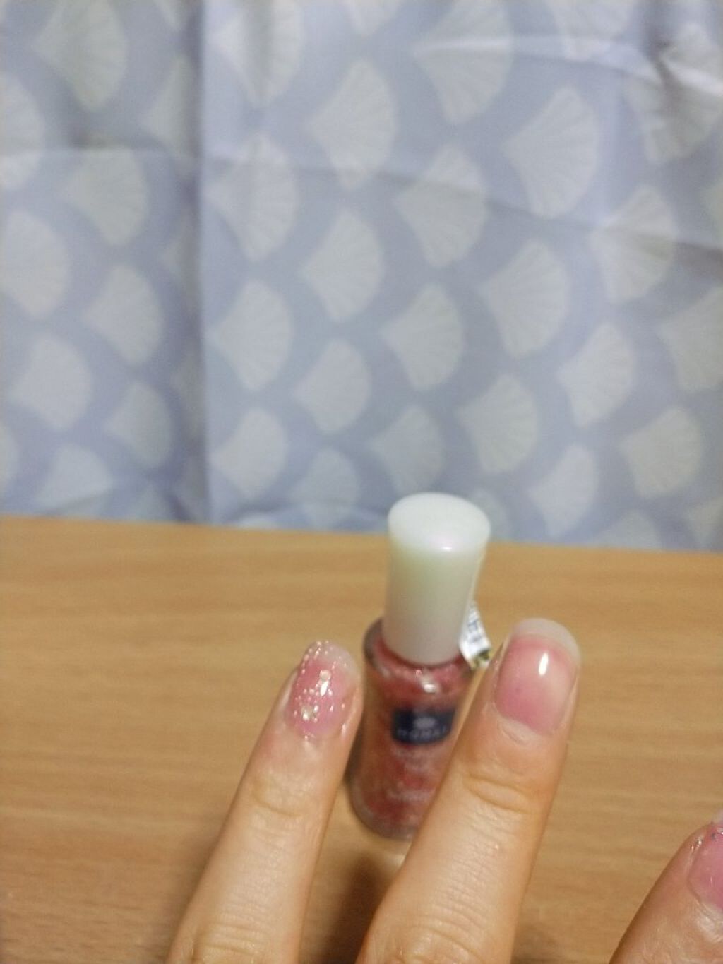 ネイルポリッシュ HM-9e 魔法がとけるまで/HOMEI/マニキュアを使ったクチコミ（2枚目）