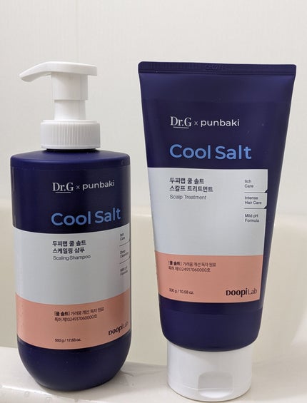 クールソルトスケーリングシャンプー/クールソルトスカルプトリートメント/Dr.G/市販シャンプーを使ったクチコミ(1枚目)