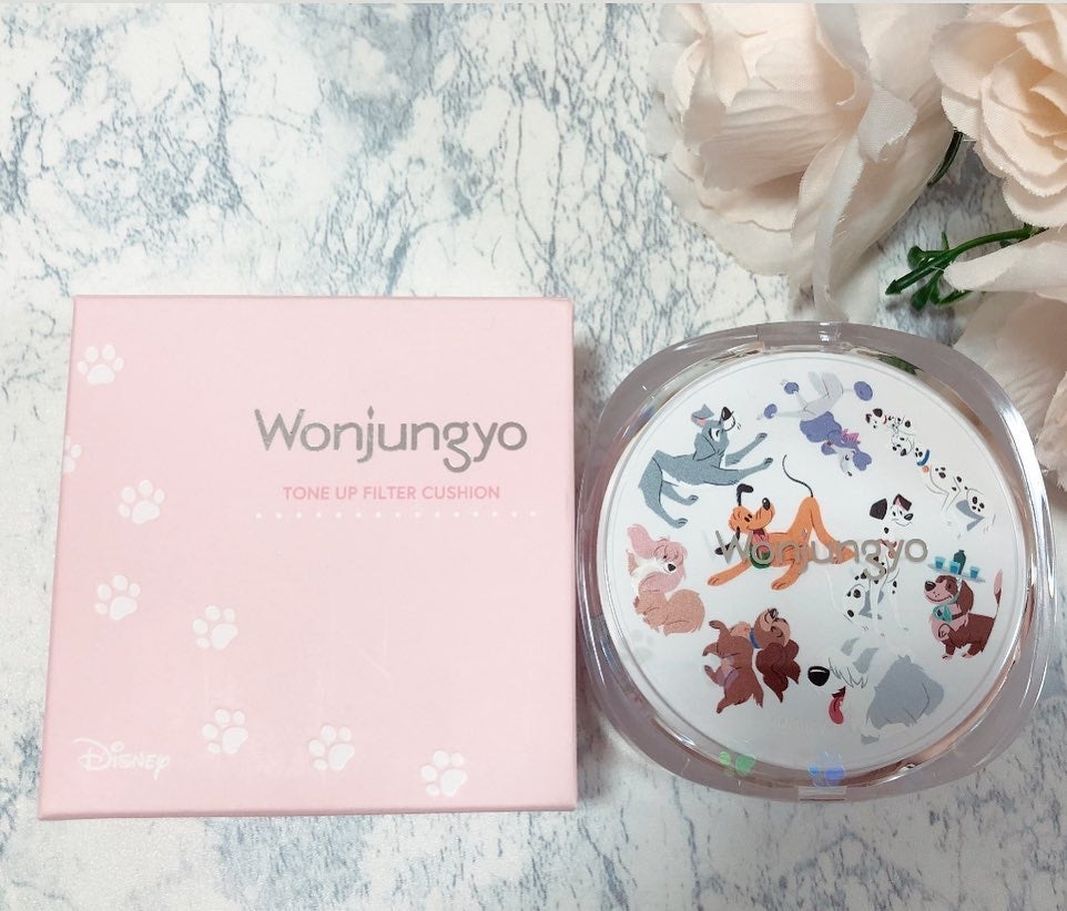 ウォンジョンヨ トーンアップ フィルタークッション/Wonjungyo/クッションファンデーションを使ったクチコミ(2枚目)