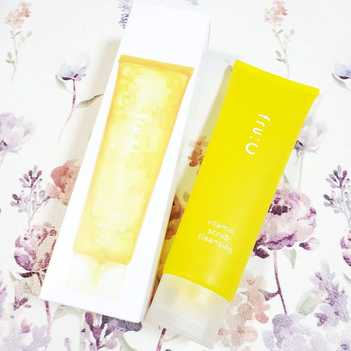 ビタミンスクラブクレンジング/Fru:C/クレンジングジェルを使ったクチコミ（1枚目）