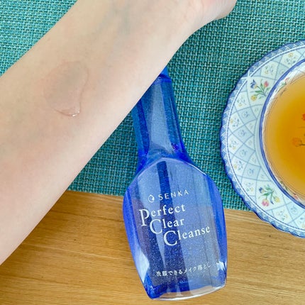 洗顔専科 パーフェクトクリアクレンズ/SENKA(専科)/クレンジングジェルを使ったクチコミ(8枚目)