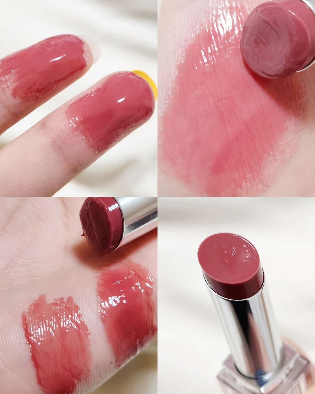 デュイジェルグレーズスティック 01 ミュートパーセント/wakemake/口紅を使ったクチコミ（3枚目）