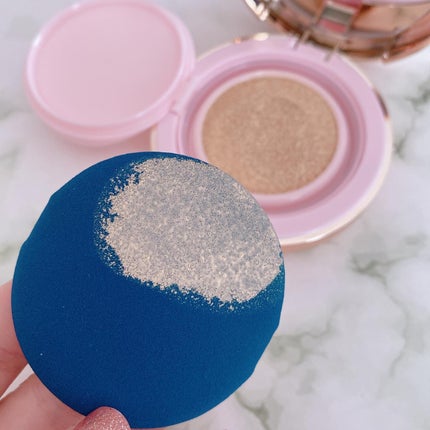 ピンクティーツリーカバーアップグロウクッション/APLIN/クッションファンデーションを使ったクチコミ(4枚目)