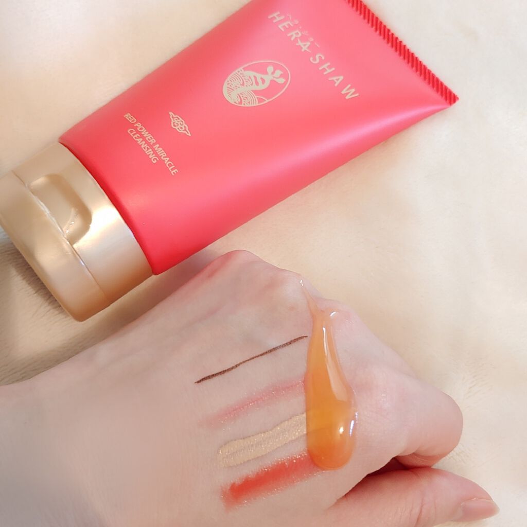 レッドパワーミラクルクレンジング/ヘラショー/クレンジングジェルを使ったクチコミ（3枚目）