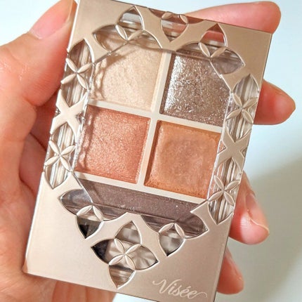 パノラマデザイン アイパレット/Visée/アイシャドウパレットを使ったクチコミ(4枚目)