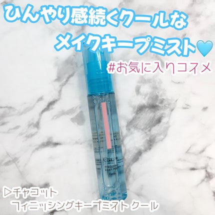 フィニッシングキープミスト クール/チャコット・コスメティクス/フィックスミストを使ったクチコミ(1枚目)
