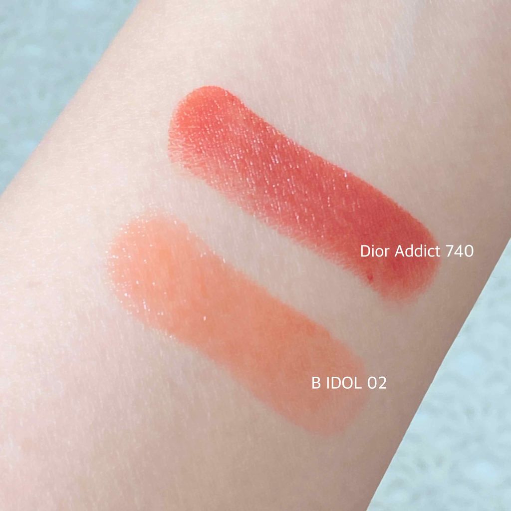 つやぷるリップR/b idol/口紅を使ったクチコミ（2枚目）