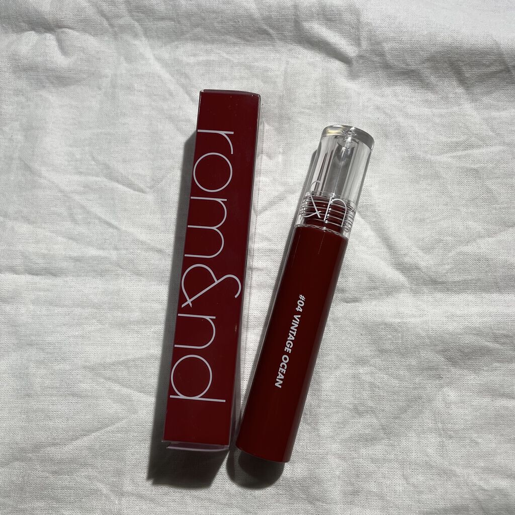 グラスティングウォーターティント/rom&nd/リップティントを使ったクチコミ（1枚目）